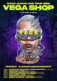 「week dudus LIVE TOUR 2021 - VEGA SHOP -」告知ビジュアル