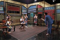 「桃色つるべ」収録の様子。(c)カンテレ