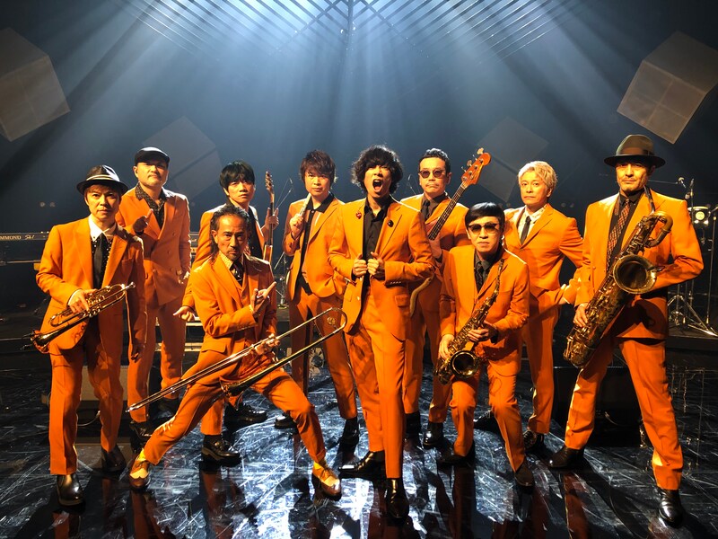 東京スカパラダイスオーケストラと川上洋平（[Alexandros]）。