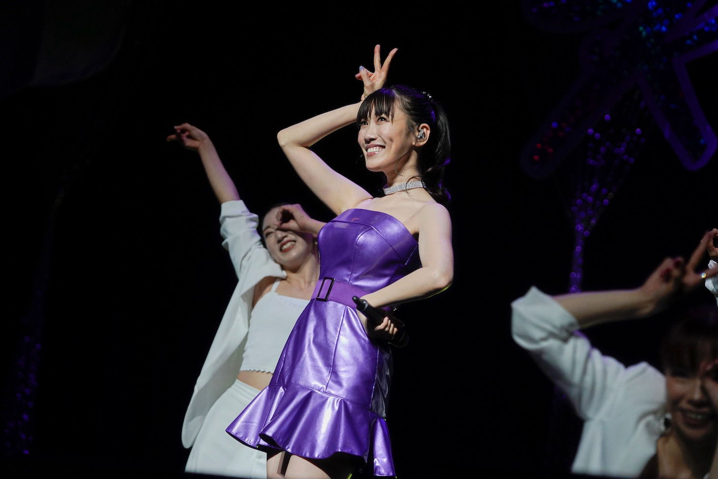 高城れに「まるごとれにちゃん0202スプリングツアー2021」愛知・名古屋国際会議場センチュリーホール公演の様子。（撮影：上飯坂一 ）