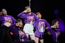 高城れに「まるごとれにちゃん0202スプリングツアー2021」愛知・名古屋国際会議場センチュリーホール公演の様子。（撮影：上飯坂一 ）