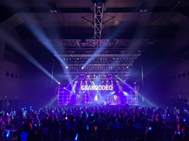 GRANRODEO「GRANRODEO limited SHOW 2021」初日公演の様子。