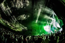 SUPER BEAVER「SUPER BEAVER『アイラヴユー』Release Tour 2021 ～ 愛とラクダ、15周年ふりかけ ～」東京・Zepp Haneda（TOKYO）公演の様子。（撮影：青木カズロー）