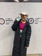 「名古屋ウィメンズマラソン 2021」を完走した秋本帆華。