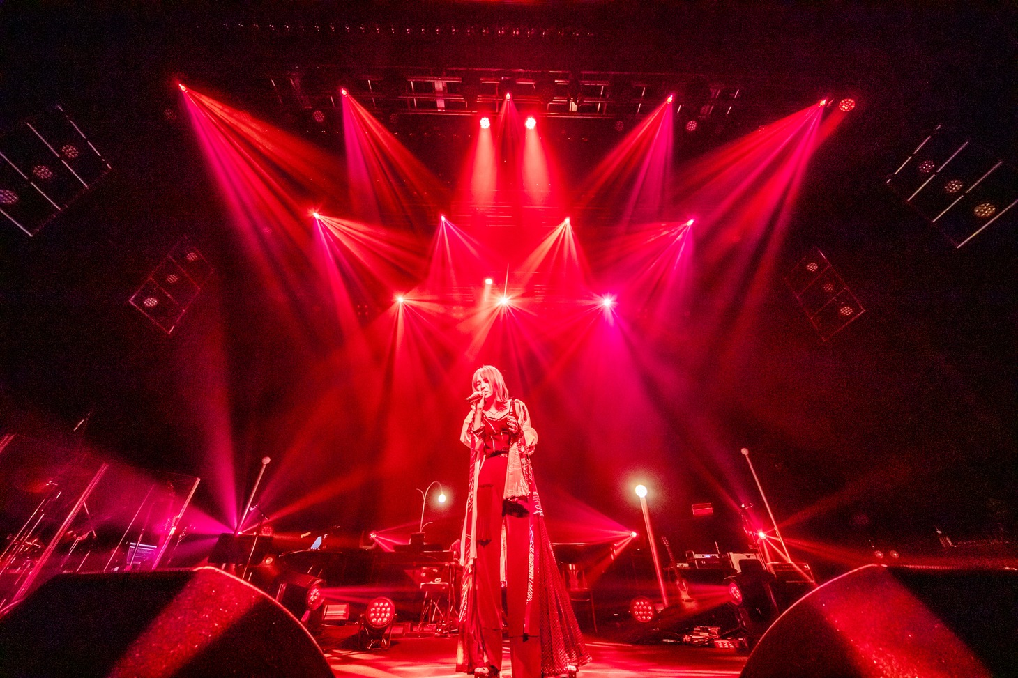 LiSA「LiVE is Smile Always～unlasting shadow～」の様子。（Photo by Viola Kam [V'z Twinkle]）
