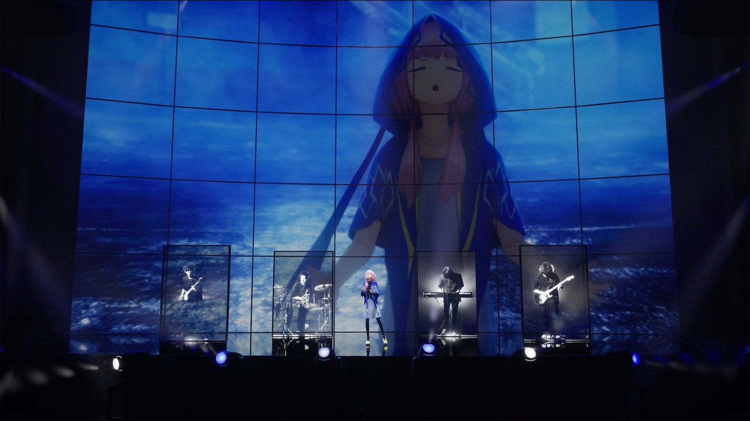 「花譜 2nd ONE-MAN LIVE『不可解弐Q2』」の様子。