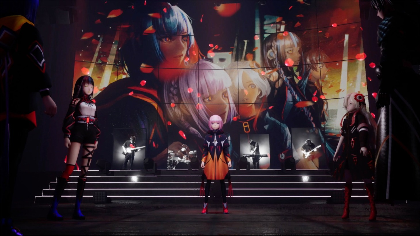 「花譜 2nd ONE-MAN LIVE『不可解弐Q2』」の様子。