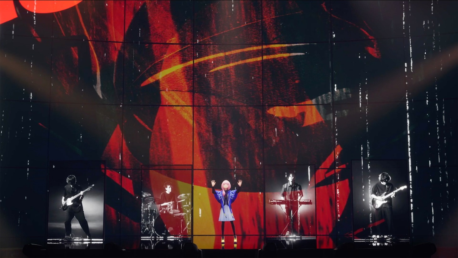 「花譜 2nd ONE-MAN LIVE『不可解弐Q2』」の様子。