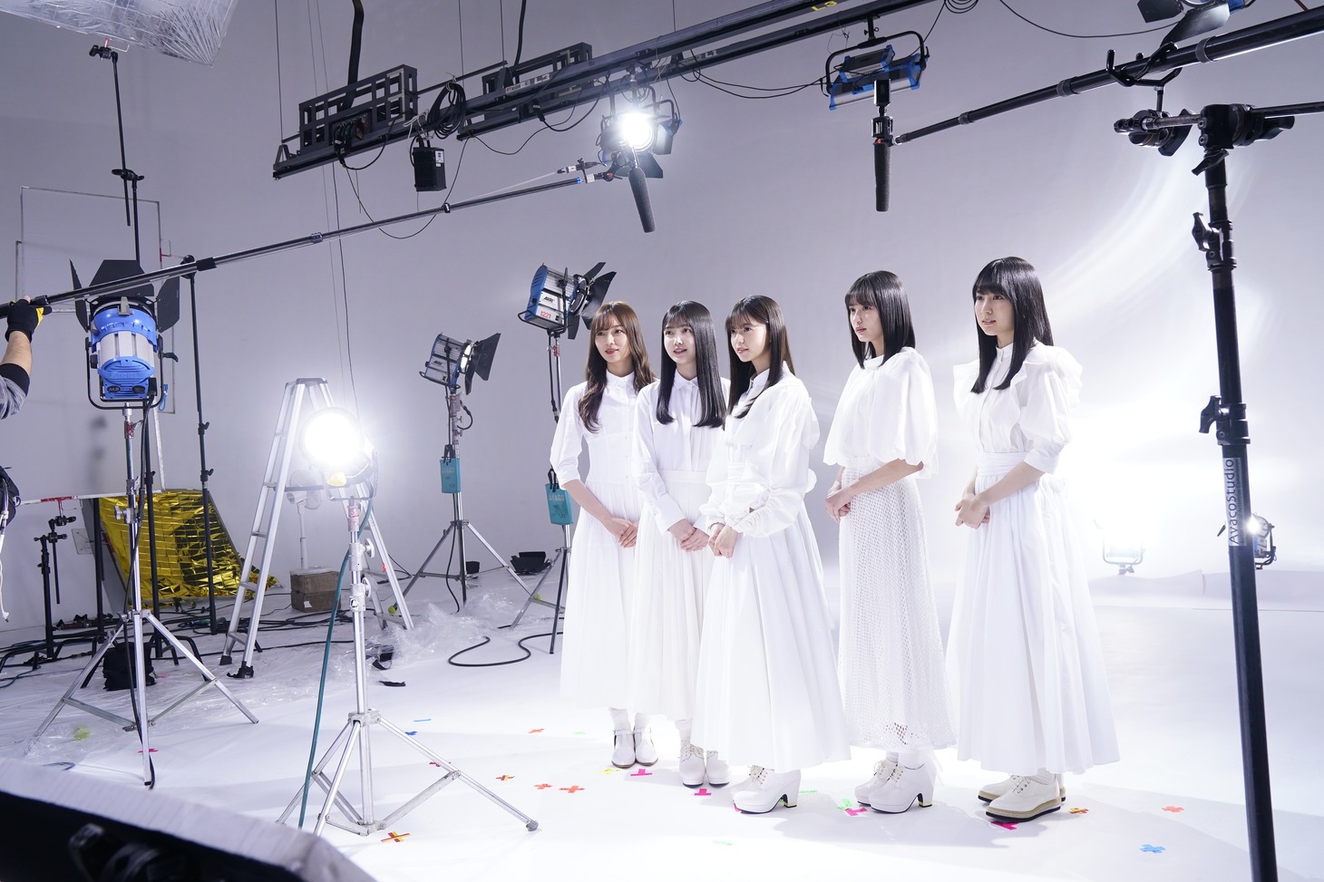 「みんなの献血」テレビCM「応援メッセージ」編のメイキング。