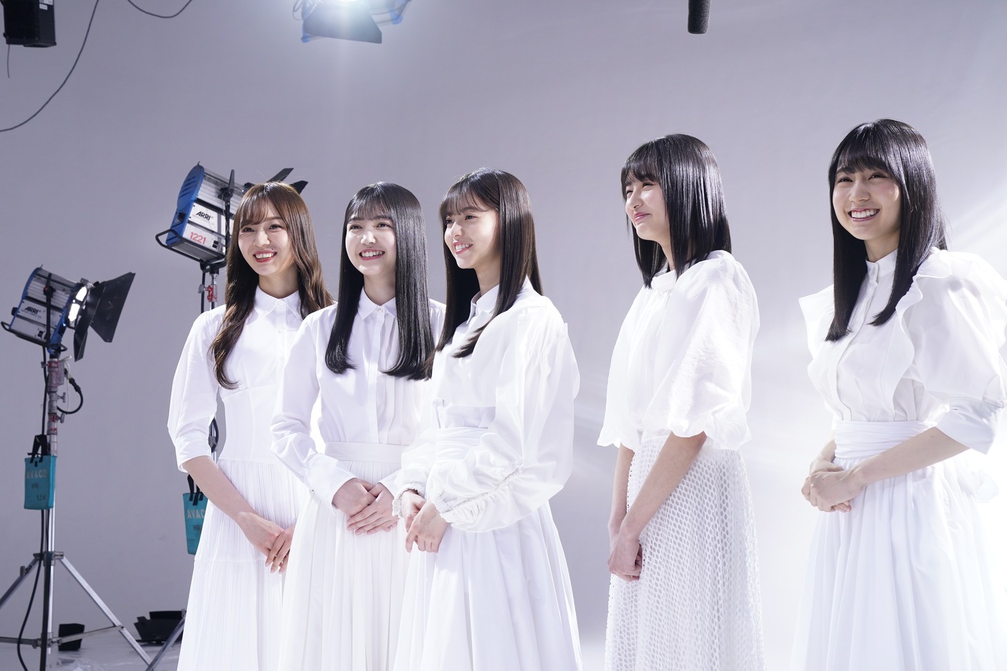 「みんなの献血」テレビCM「応援メッセージ」編のメイキング。
