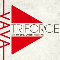 VaVa「Triforce feat. Yo-Sea, OMSB -Arcade Mix-」配信ジャケット