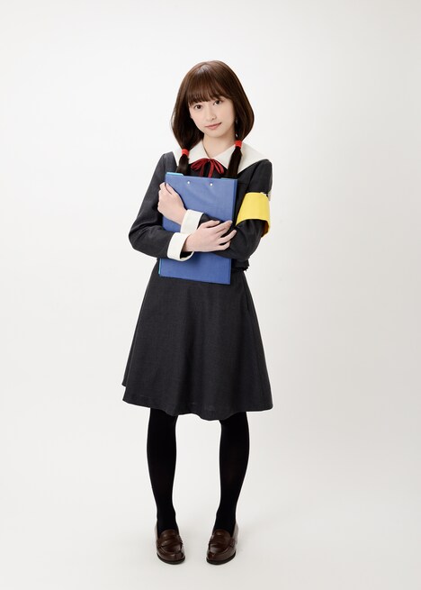 伊井野ミコ役の影山優佳。 (c)2021『かぐや様は告らせたい2』製作委員会 (c)赤坂アカ/集英社