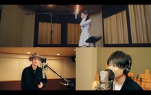 「SANA from TWICE × コブクロ / 卒業」レコーディング映像より。