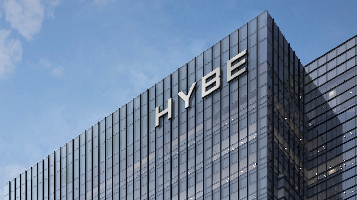 HYBE新社屋イメージ。