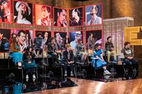 人気画像10位は「NHKで『矢沢塾』開講！ 矢沢永吉がフォーリミGEN、BiSHチッチら若手と音楽トーク」より、「矢沢塾」に参加したアーティストたち。（写真提供：NHK）