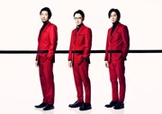 THE BLACKBAND。左から野村陽一郎、いしわたり淳治、中村泰輔。