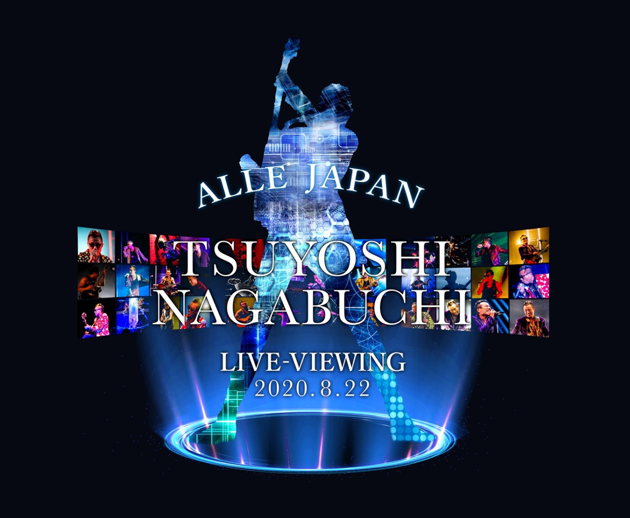「TSUYOSHI NAGABUCHI ALLE JAPAN」ビジュアル