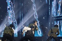 「Stray Kids "STAYing Home Meeting" supported by au」の様子。（写真提供：ソニー・ミュージックレーベルズ）