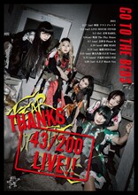 GO TO THE BEDSの43本目のライブ終了を告知するビジュアル。