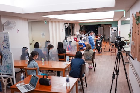 「WACK合同オーディション2021」アピールタイムの様子。