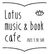 「Lotus music & book cafe '21」ロゴ
