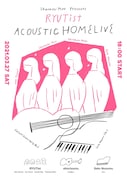「Ikarashi Muu presents "RYUTist ACOUSTIC HOME LIVE"」告知ビジュアル