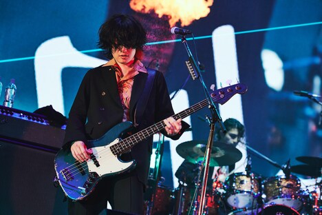 磯部寛之（B, Cho）（Photo by Tetsuya Yamakawa）