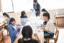 「WACK合同オーディション2021」2日目の昼食の様子。