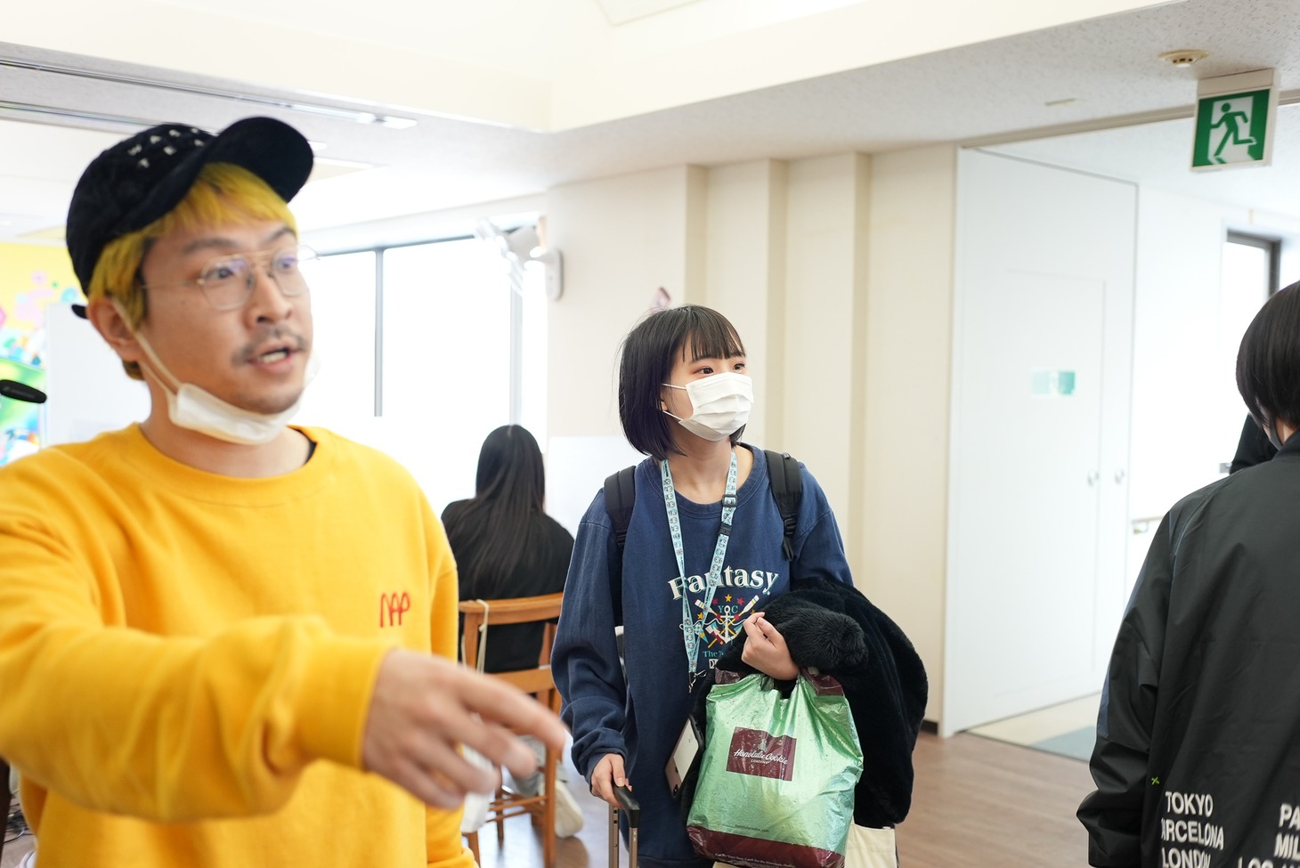 途中から合流したアイナスター（WAgg）。