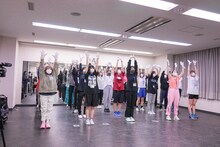 「WACK合同オーディション2021」2日目夜の発表会の様子。