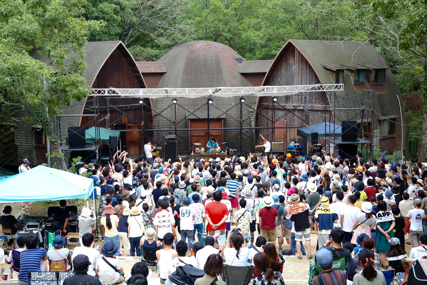 「ONE MUSIC CAMP」過去開催時の様子。（Photo by Shiho Aketagawa）