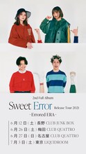「FAITH 2nd Full Album "Sweet Error" Release Tour 2021 〜Errored ERA〜」告知ビジュアル