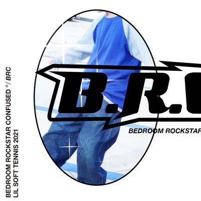 Lil Soft Tennis「Bedroom Rockstar Confused」配信ジャケット