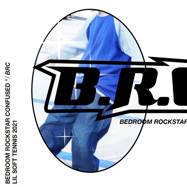 Lil Soft Tennis「Bedroom Rockstar Confused」配信ジャケット