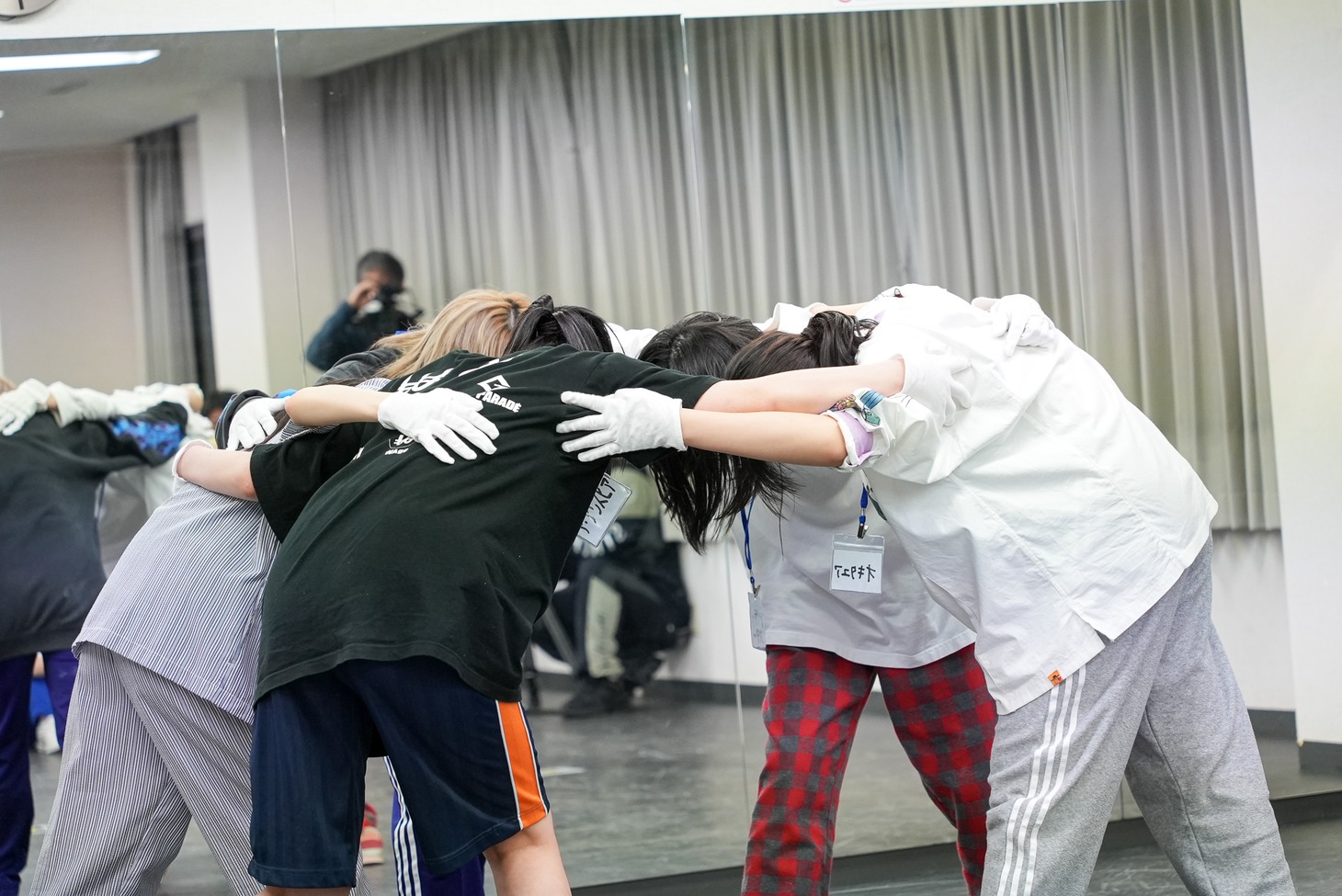 リンリンチーム「オーケストラ」披露の様子。