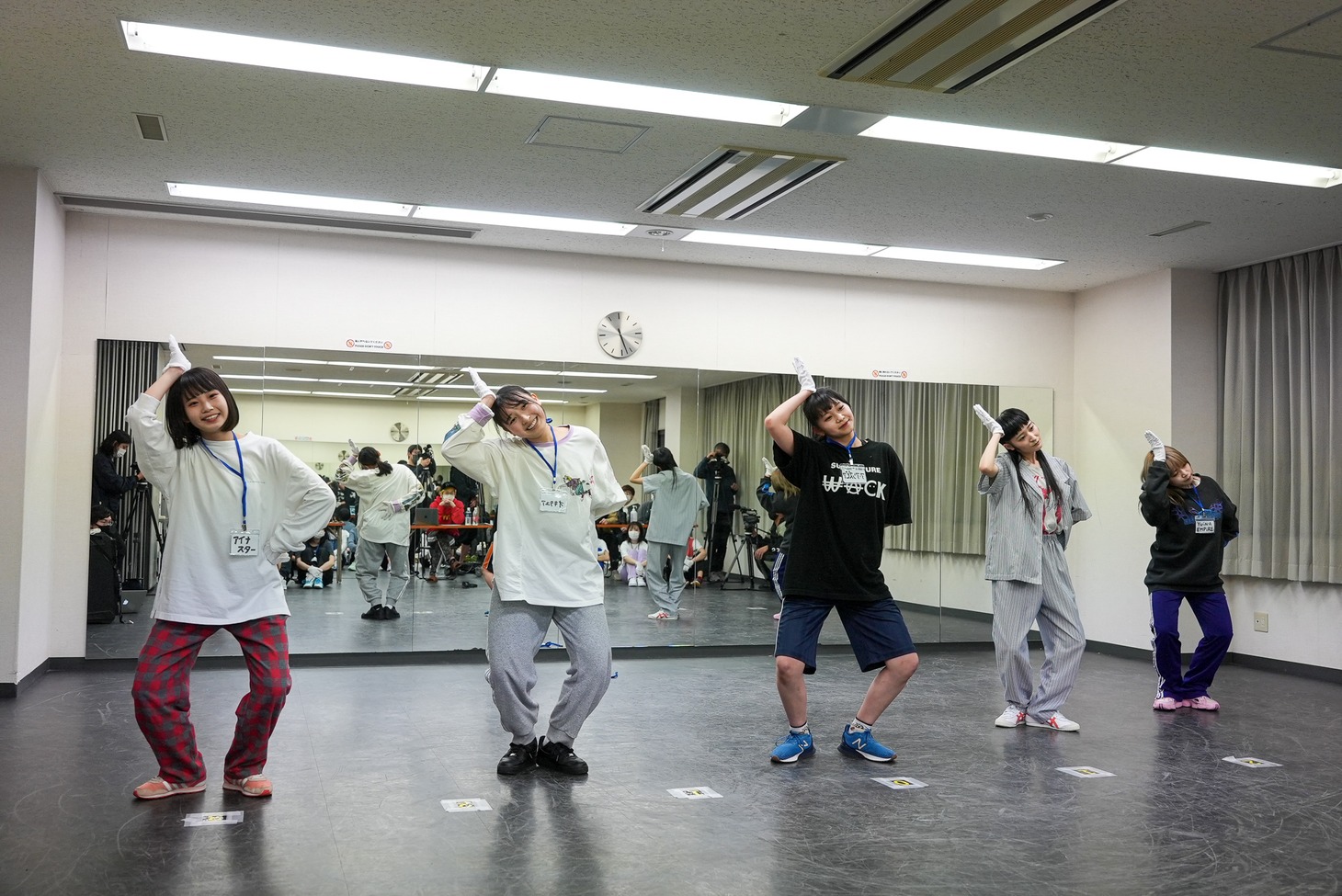 リンリンチーム「オーケストラ」披露の様子。