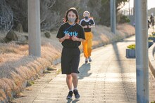 「WACK合同オーディション2021」3日目のマラソンの様子。