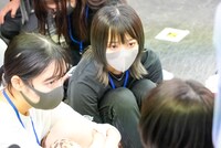 「WACK合同オーディション2021」昼のパフォーマンス審査後の様子。