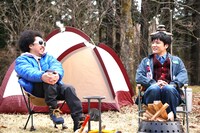 左からレキシ、森山直太朗。