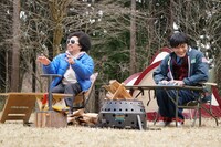 左からレキシ、森山直太朗。
