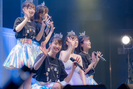 「放課後プリンセス 舞花卒業LIVE 2021～Thankful flowers～」の様子。