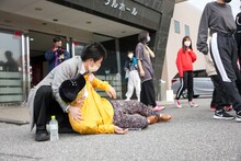 「WACK合同オーディション2021」5日目早朝マラソン前の様子。