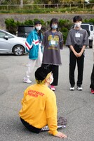 「WACK合同オーディション2021」5日目早朝マラソン前の様子。