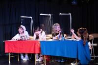 アップアップガールズ（2）チームに勝利したlyrical schoolチーム。