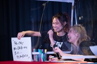 回答を発表するlyrical schoolのminan。