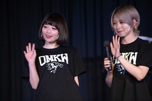 神宿の小山ひなと羽島めい。