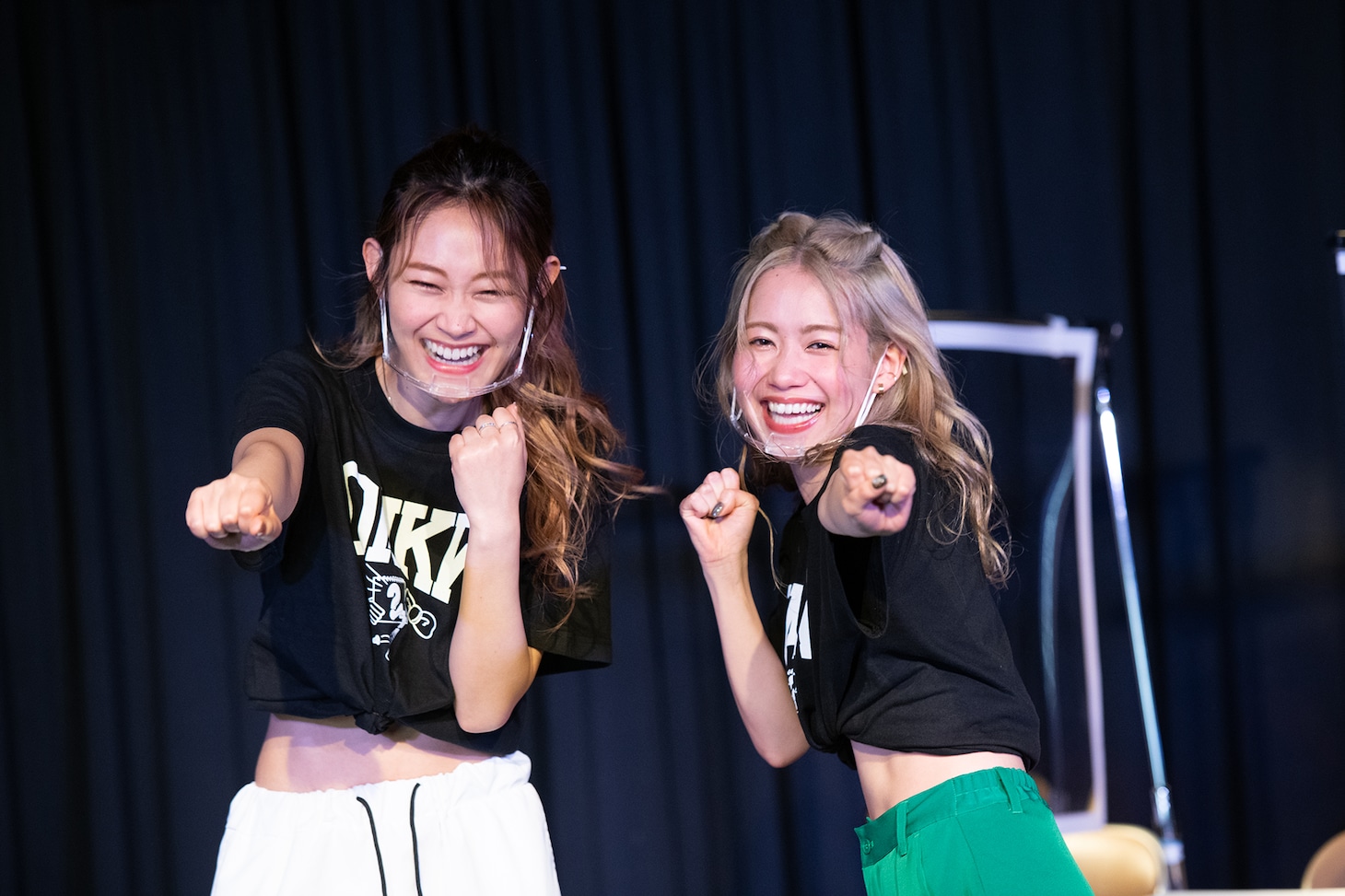 lyrical schoolのminanとhime。