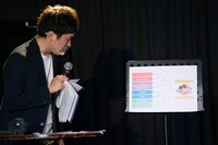 「おもカワ ～アイドル大喜利タッグトーナメント～」のトーナメント表。