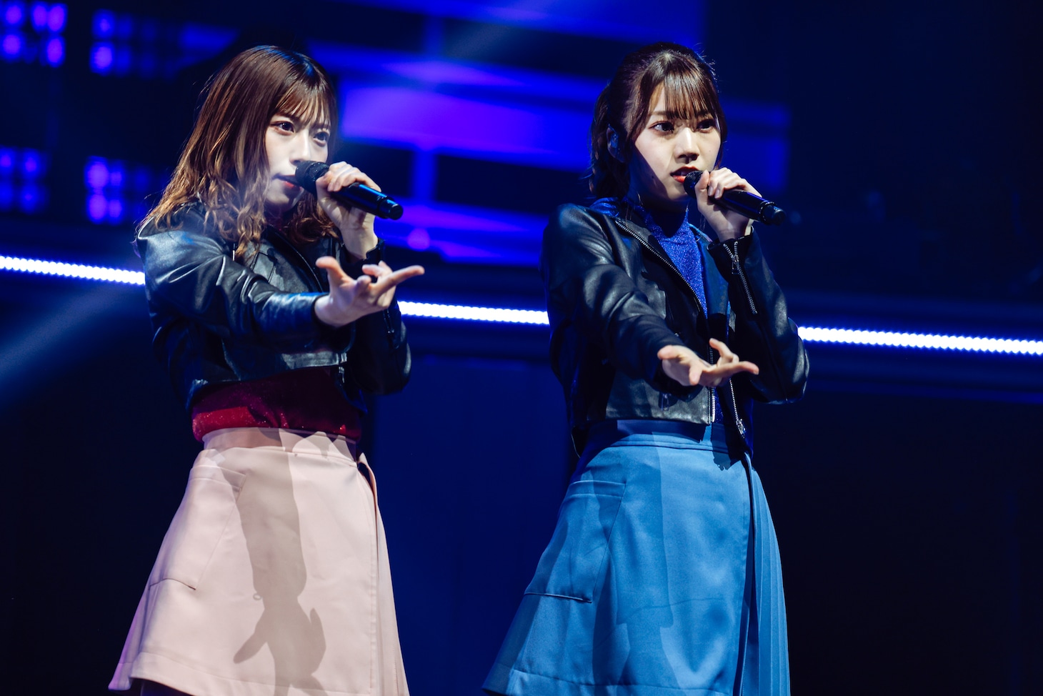 日向坂46「デビュー2周年記念　Special 2days～春の大ユニット祭り“おひさまベスト・プレイリスト2021”～」の様子。（撮影：上山陽介）
