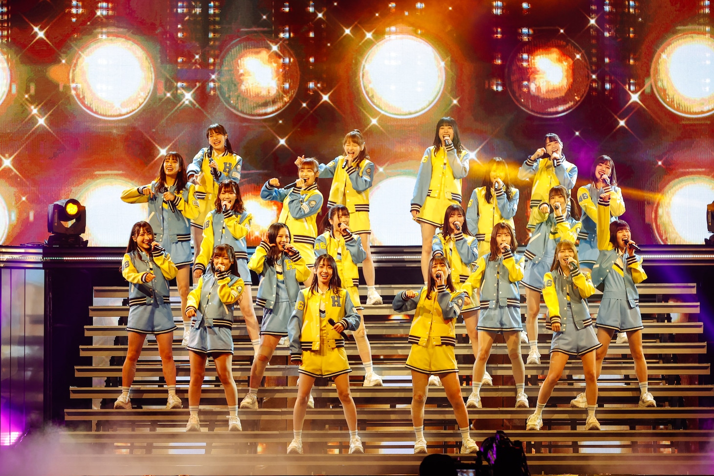 日向坂46「デビュー2周年記念 Special 2days ～MEMORIAL LIVE：2回目のひな誕祭～」の様子。（撮影：上山陽介）